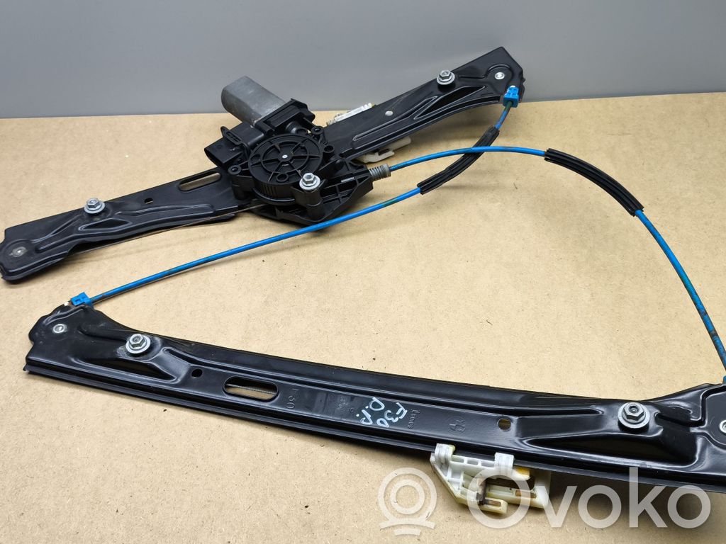 BMW 3 F30 F35 F31 Regulador de puerta delantera con motor 