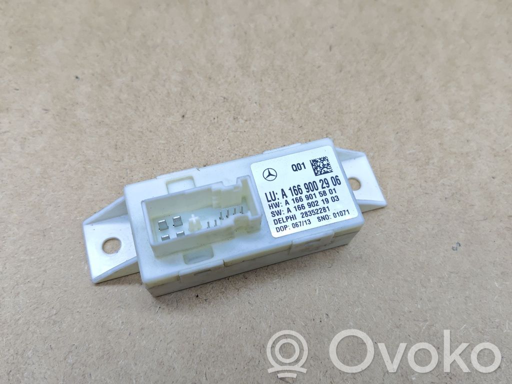 Mercedes-Benz ML W166 Módulo de luz LCM 