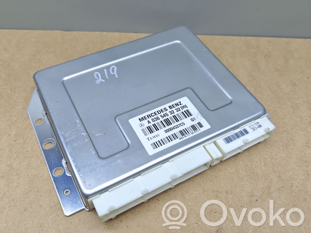 Mercedes-Benz CLS C219 Module de commande suspension 
