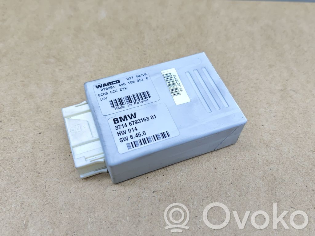 BMW X5 E70 Air suspension control unit module (rear) 