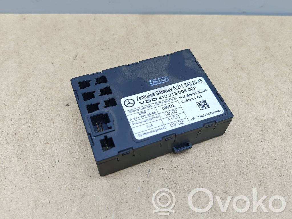 Mercedes-Benz E W211 Gateway control module 