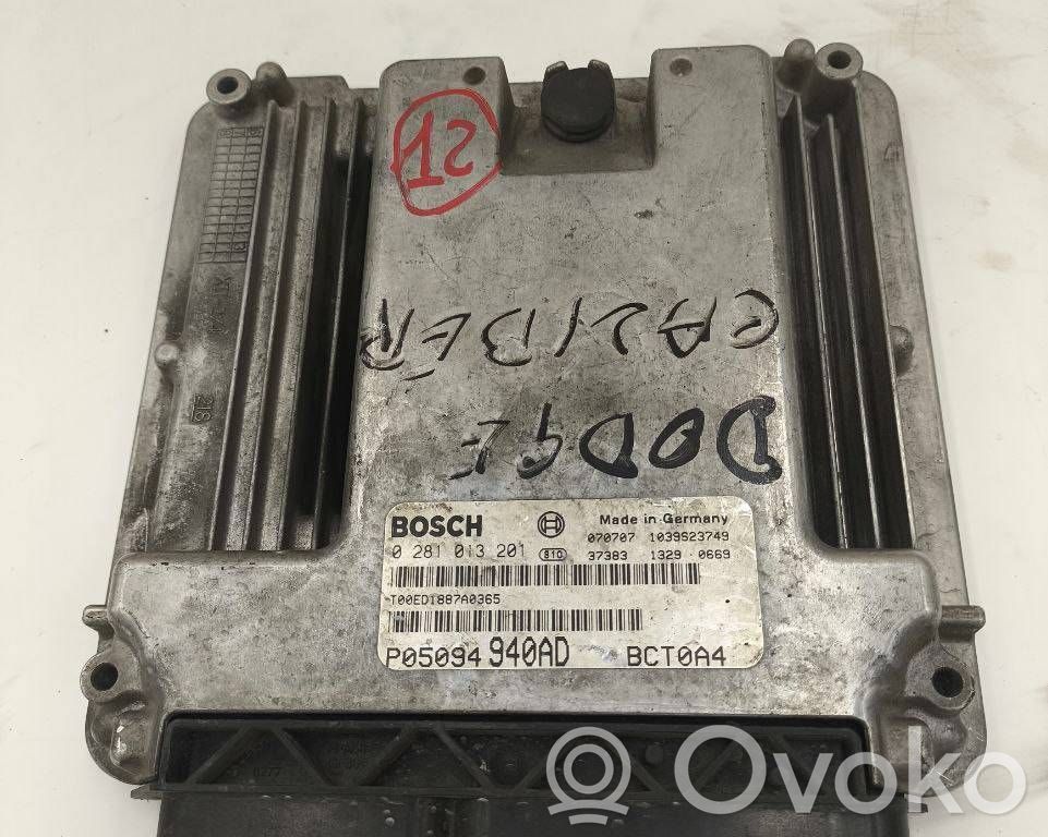 Engine control unit/module   0281013201,P05094940AD,1039S23749