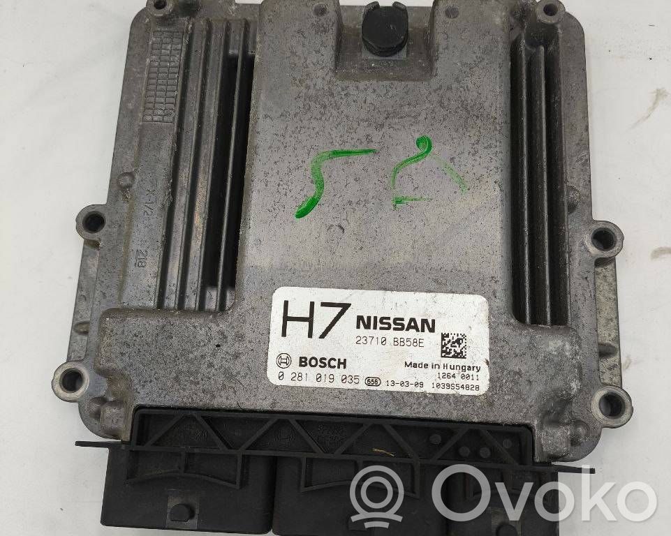 Engine control unit/module   23710BB58E,0281019035