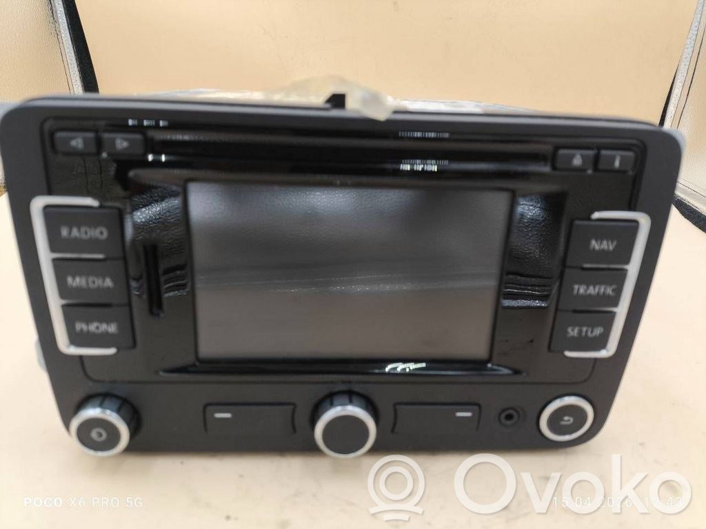 Seat Leon (1P) Panel / Radioodtwarzacz CD/DVD/GPS 
