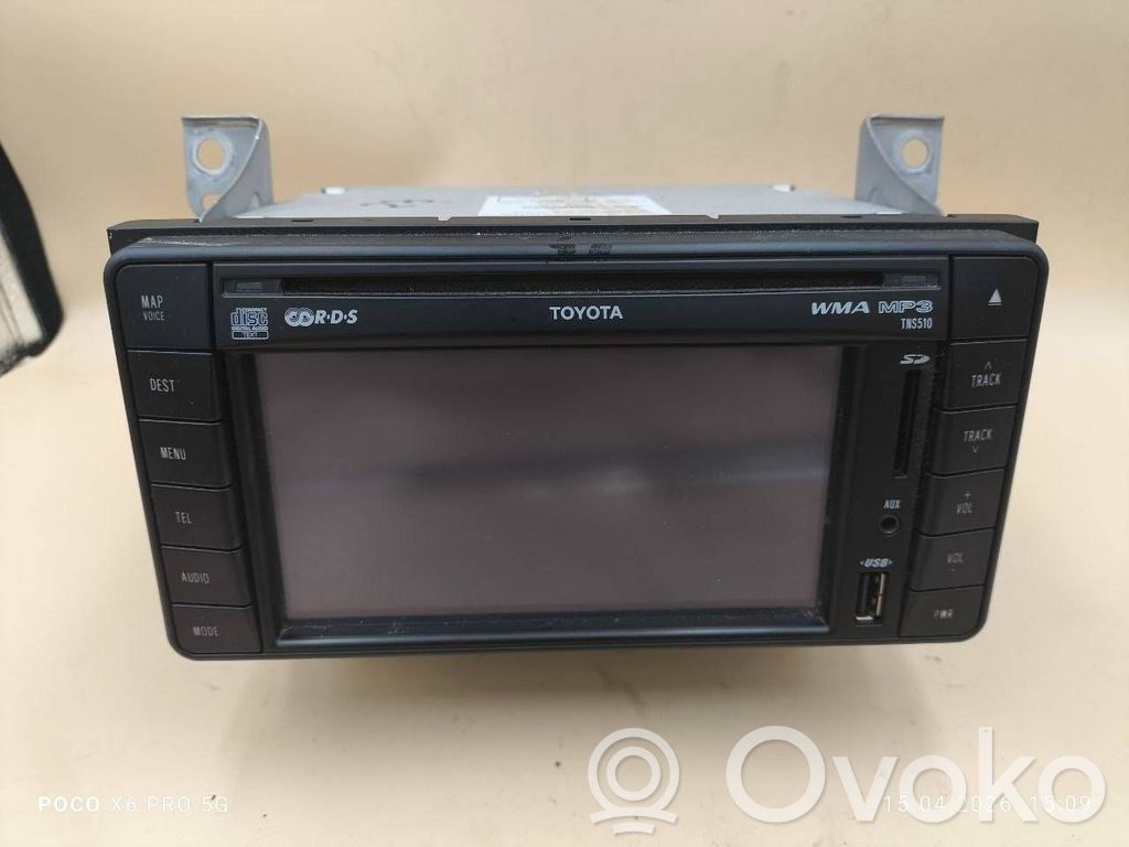 Toyota Avensis T270 Panel / Radioodtwarzacz CD/DVD/GPS 
