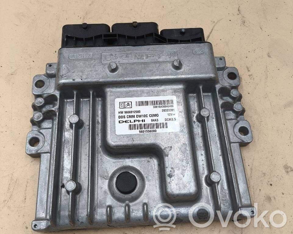 Peugeot 508 Engine control unit/module 