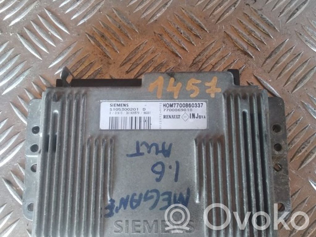 Renault Megane I Engine control unit/module 