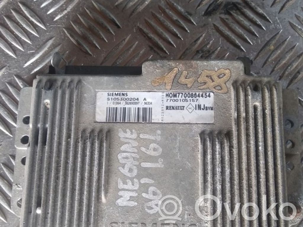 Engine control unit/module   S105300204A,HOM7700864454,7700105157