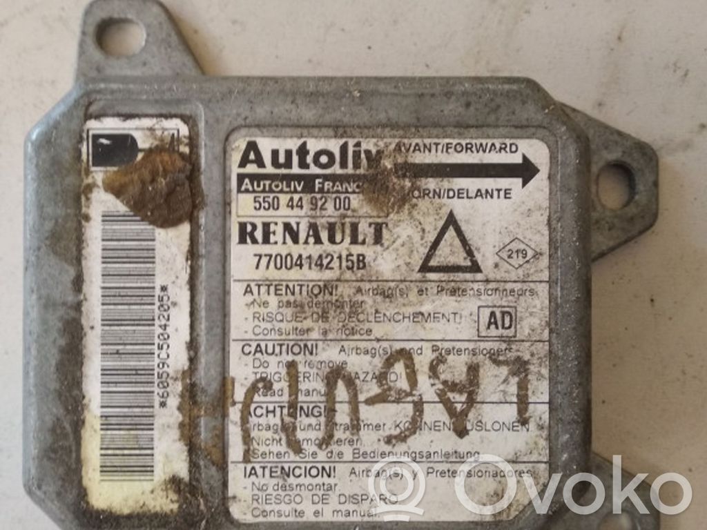 Renault Laguna I Airbag control unit/module 