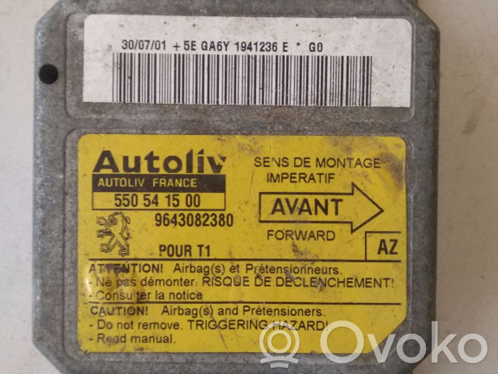Airbag control unit/module   550541500