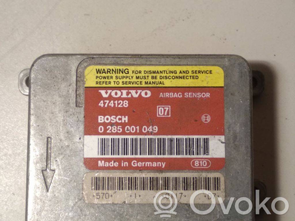 Airbag control unit/module   474128,0285001049