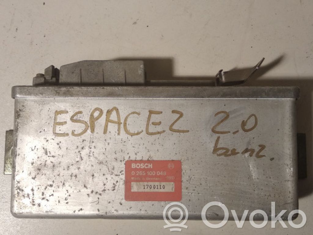 ABS control unit/module   0265100048