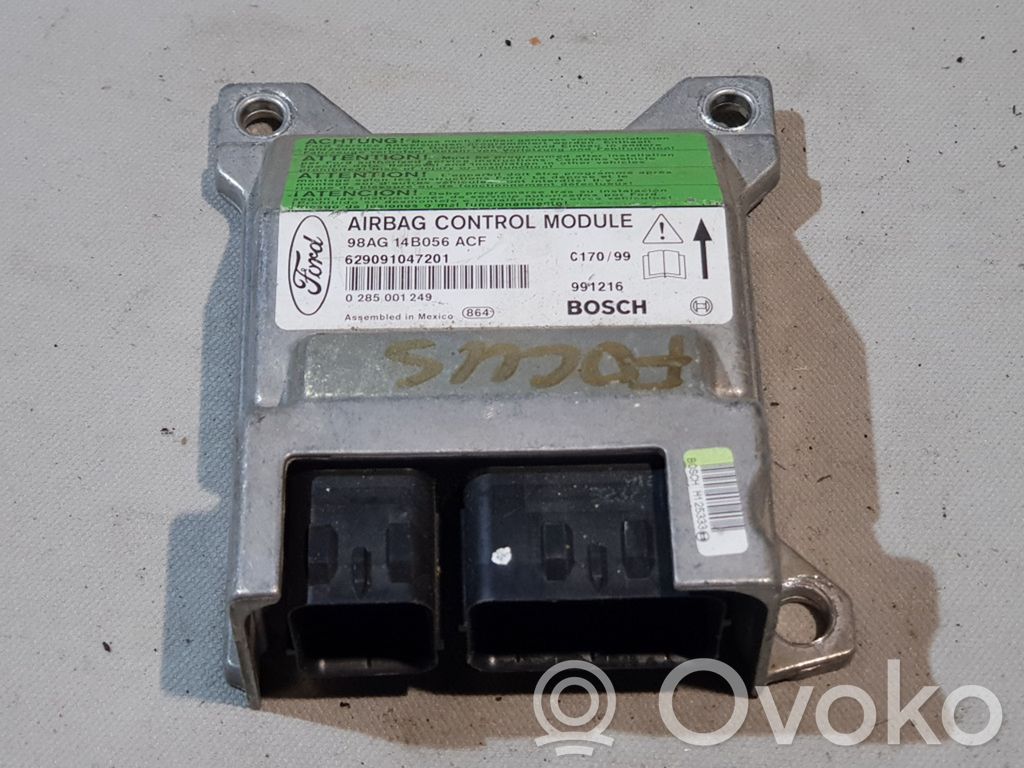 Airbag control unit/module   98AG14B056ACF