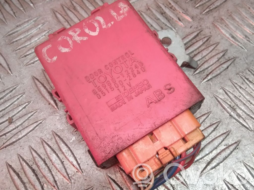 Toyota Corolla E120 E130 Unidad de control/módulo del bloqueo de puertas 