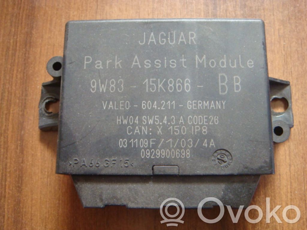 Jaguar XF X250 Parking PDC control unit/module 