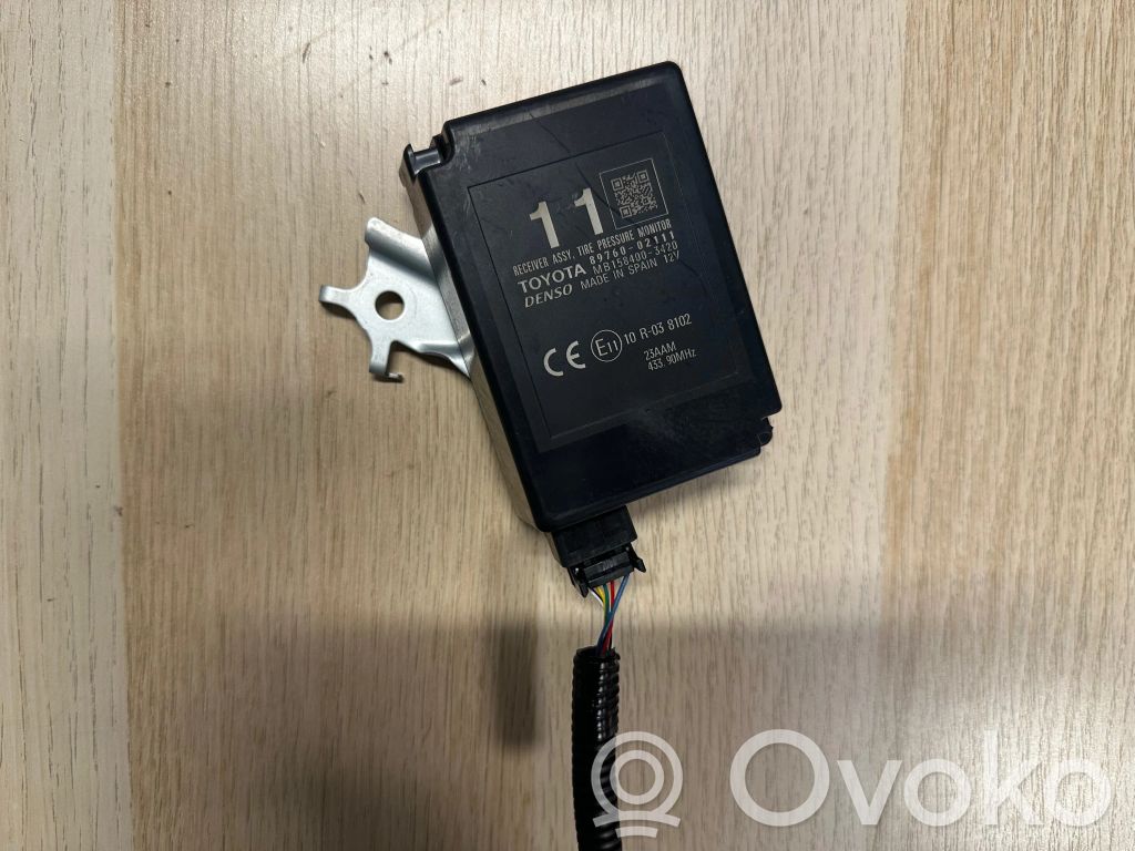 Toyota Auris E180 Tire pressure control unit 