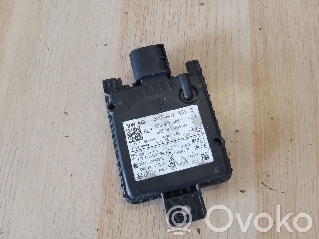 Skoda Octavia Mk4 Distronic sensor radar 