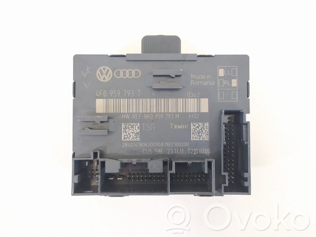 Mukavuusmoduuli   4F0959793T,8K0959793M
