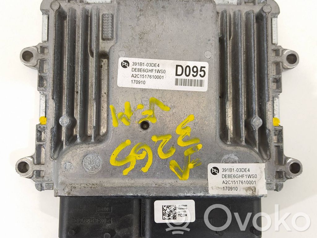 Unidad de control/módulo del motor   391B103DE4,DE8E6GHF1WS0,A2C1517610001