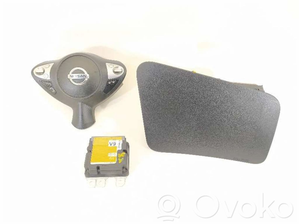 Nissan Juke I F15 Poduszki powietrzne Airbag / Komplet 