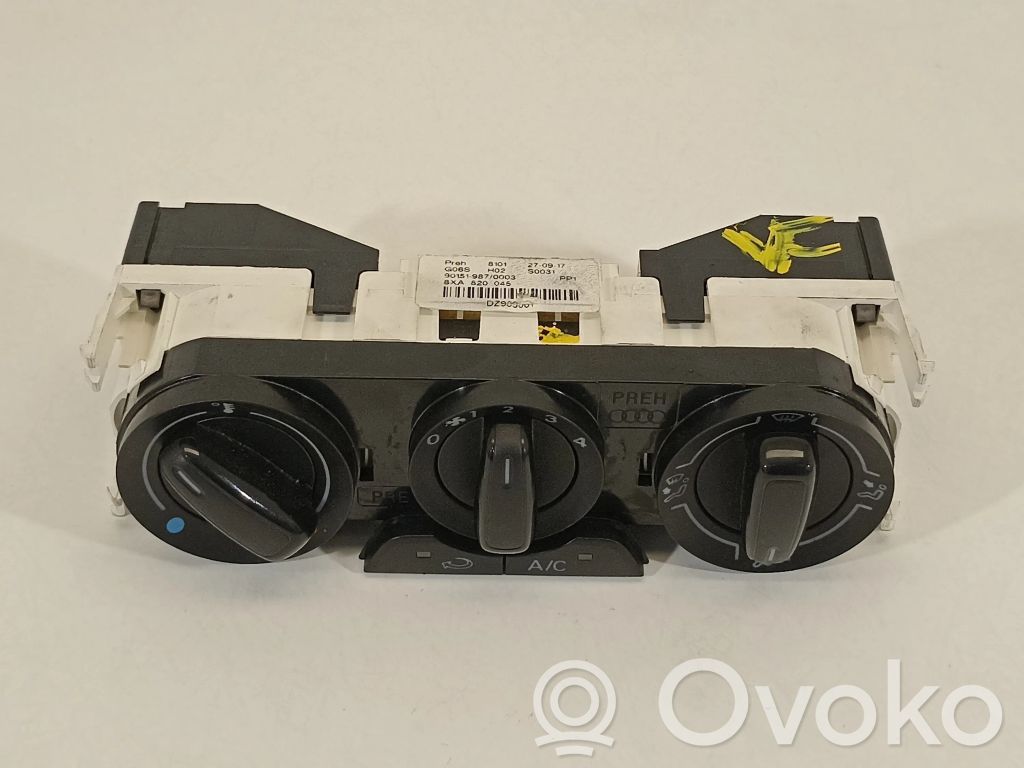Audi A1 Air conditioner control unit module 