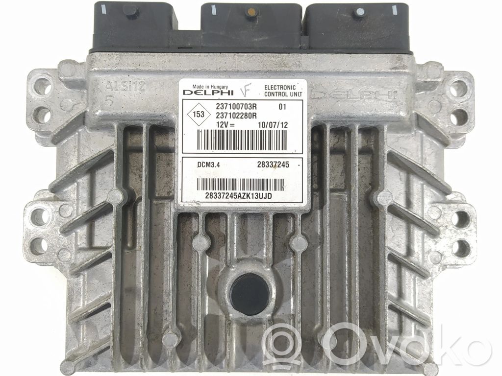 Engine control unit/module   237102280R,237102280R,28337245