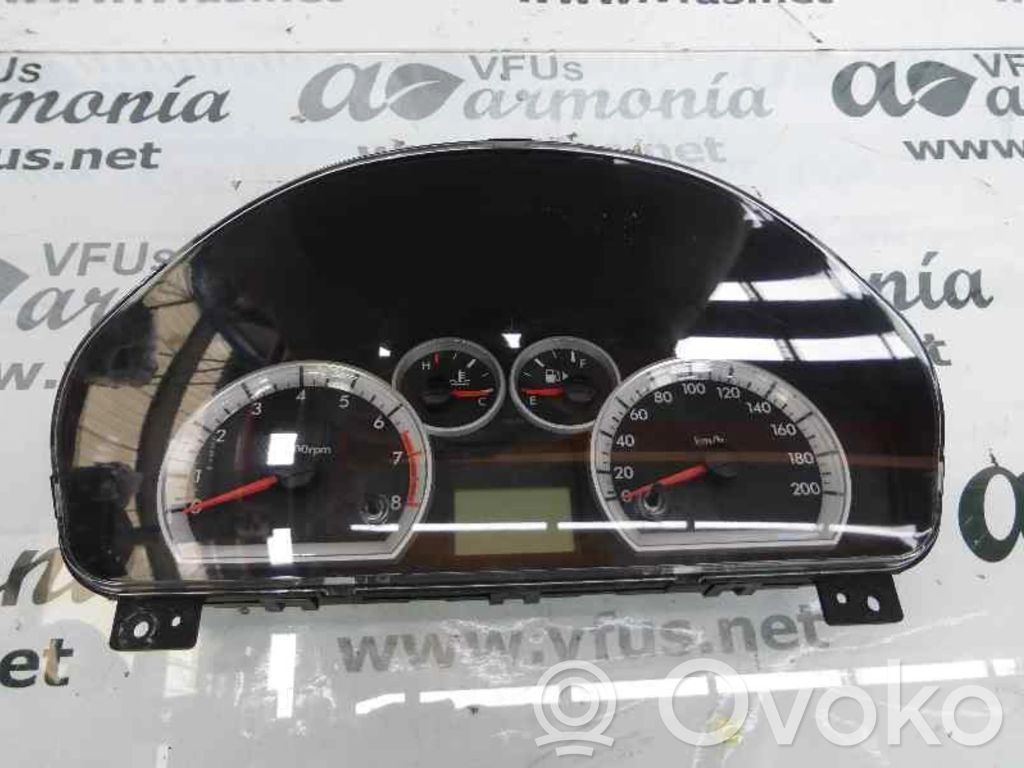 Chevrolet Aveo Vitezometru (grup de instrumente) 