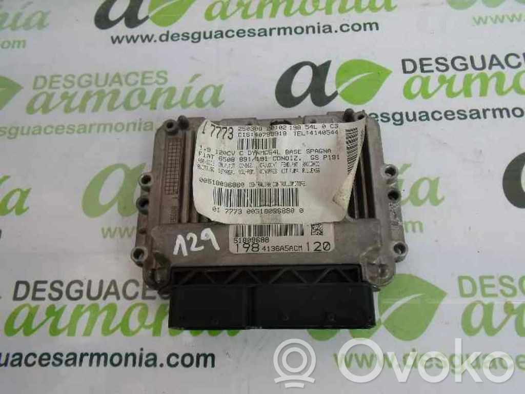 Engine control unit/module   51809688,0281013579