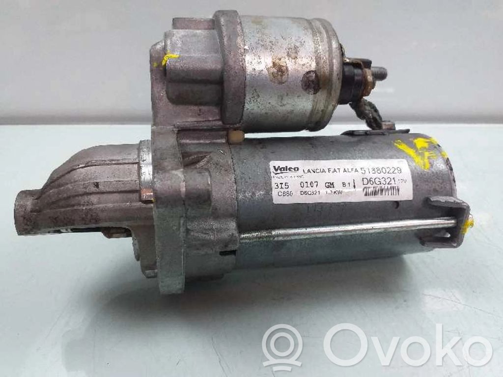 Стартер   51880229,D6G321