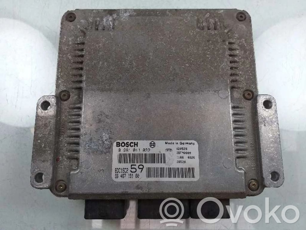 Peugeot 807 Engine control unit/module 