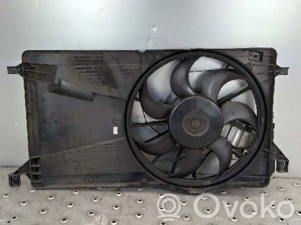 Mazda 3 II Electric radiator cooling fan 