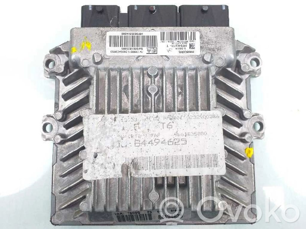 Engine control unit/module   9661835880,9655534080,5WS40277IT