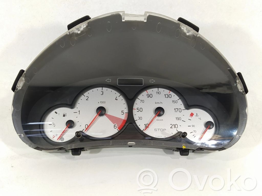 Peugeot 206 Tachimetro (quadro strumenti) 