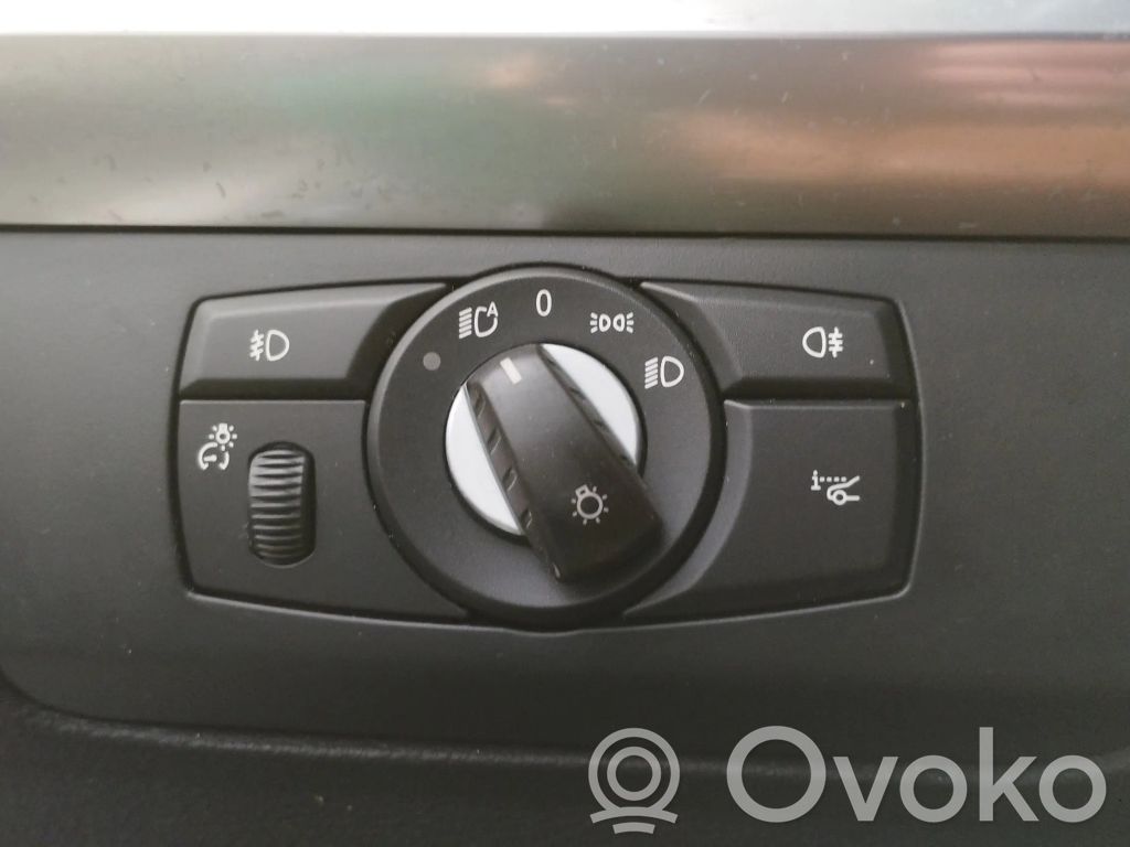 BMW X6 E71 Panel lighting control switch 