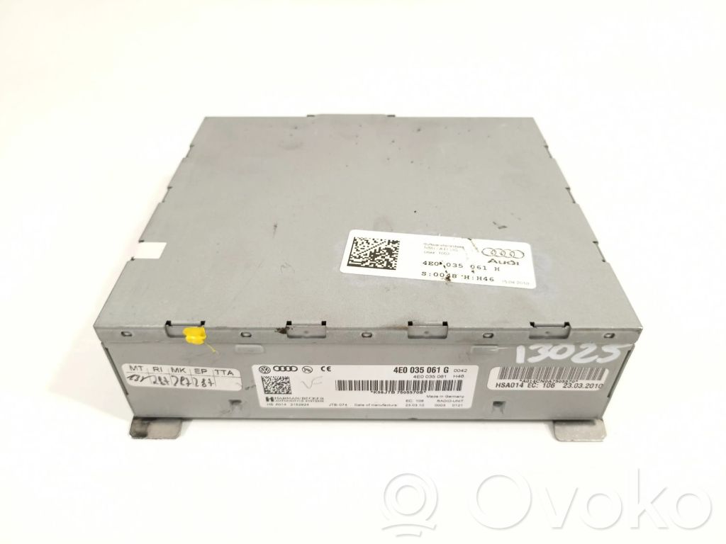 Sound HiFi control unit module   4E0035061G