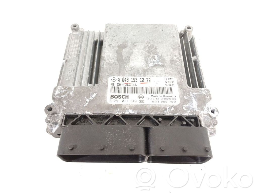 Engine control unit/module   A6481531279,0281011349