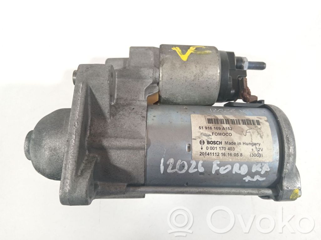 Ford Ka Starter motor 