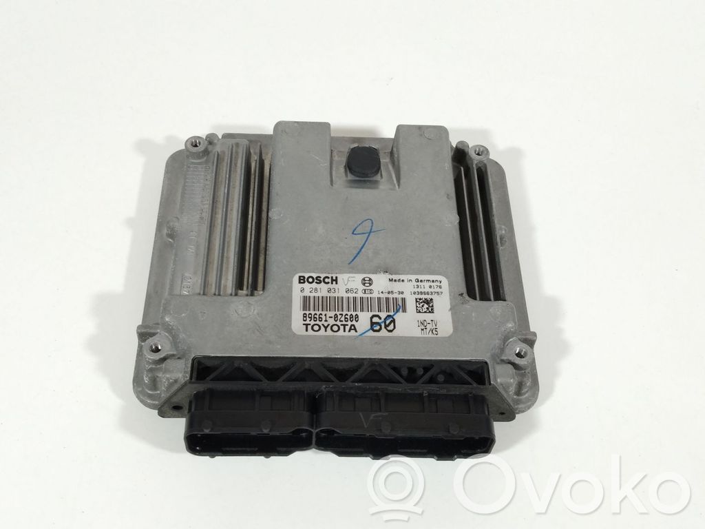 Toyota Auris E180 Engine control unit/module 