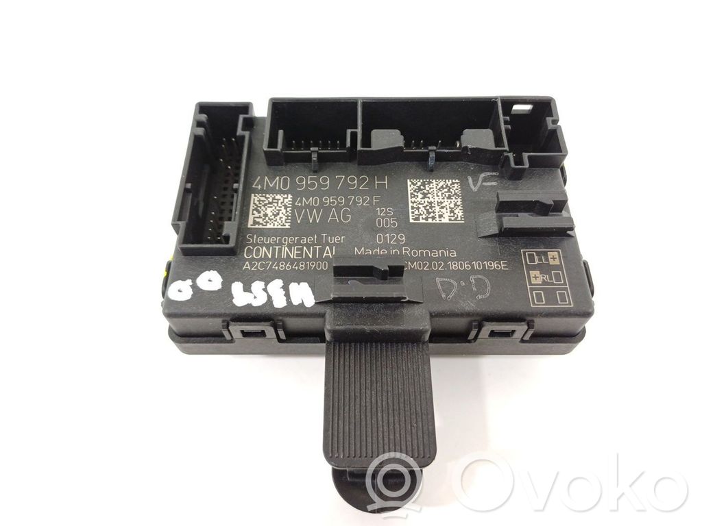 Autres unités de commande / modules   4M0959792H