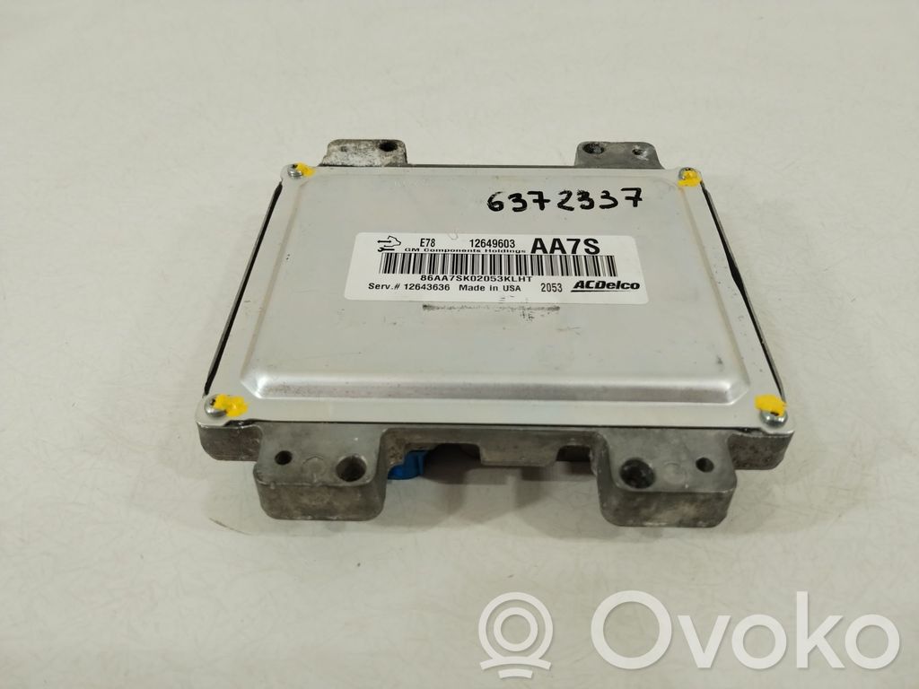 Opel Ampera Unidad de control/módulo del motor 