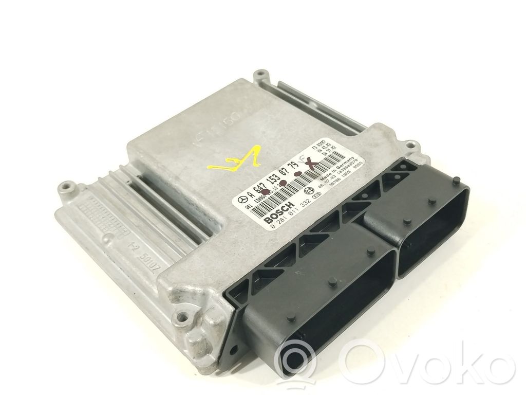 Engine control unit/module   A6471530779,0281011332