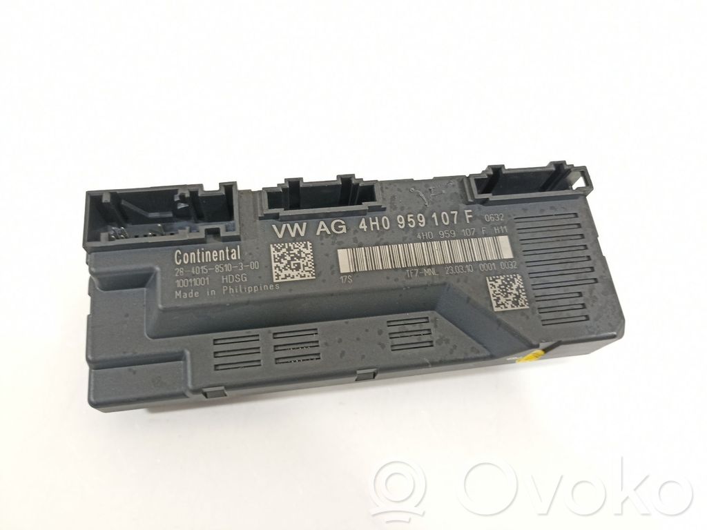 Other control units/modules   4H0959107F