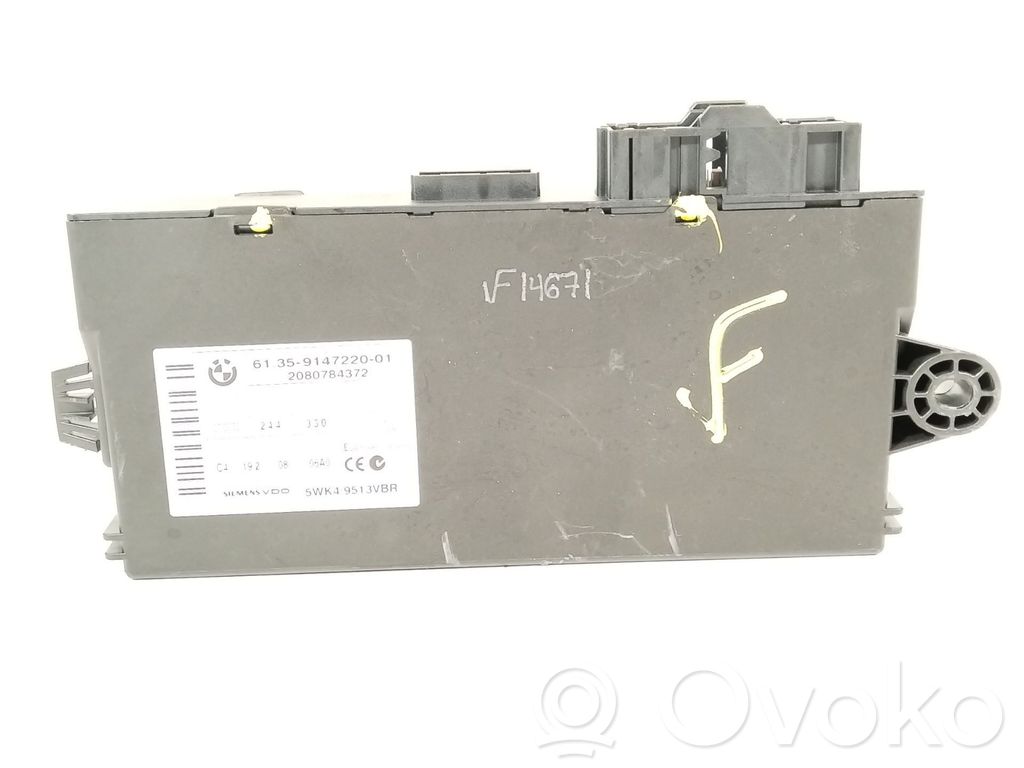 Comfort/convenience module   61359147220,5WK49513VBR,2080784372