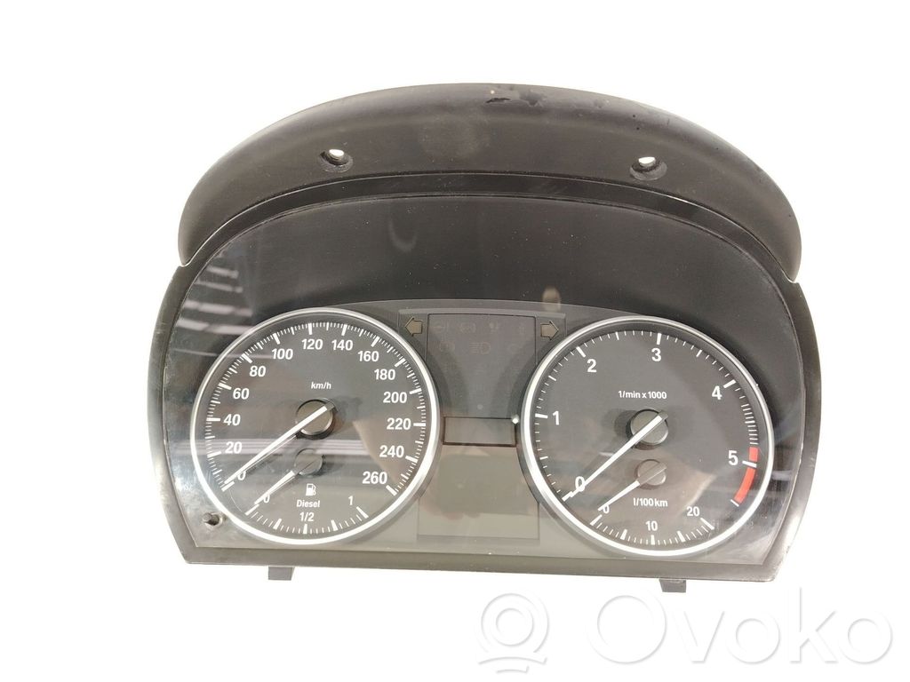 BMW 3 E90 E91 Geschwindigkeitsmesser Cockpit 