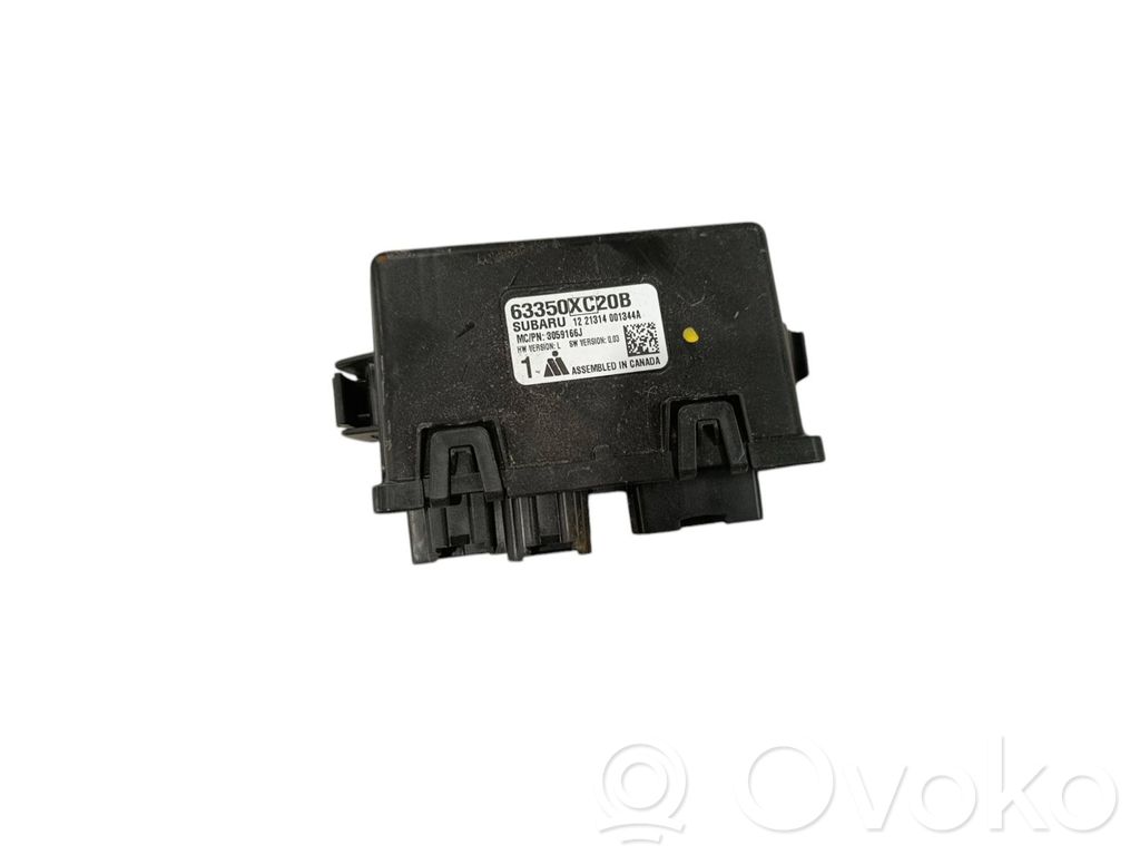 Tailgate/trunk control unit/module   63350XC20B