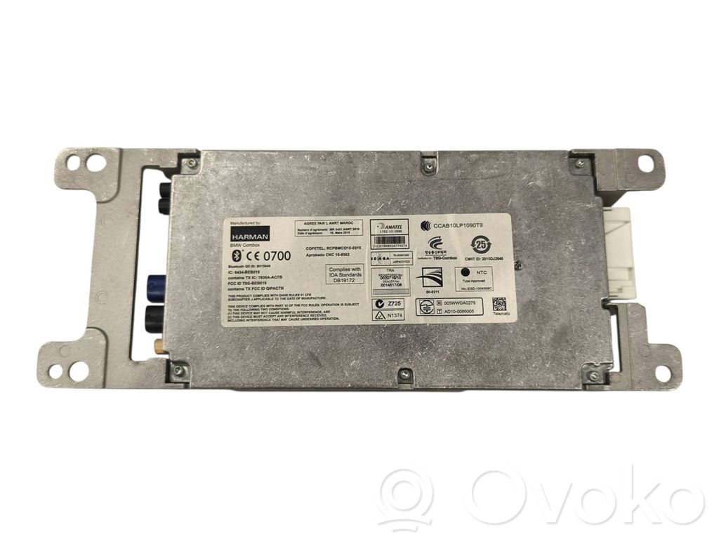 BMW 3 F30 F35 F31 Bluetooth control unit module 