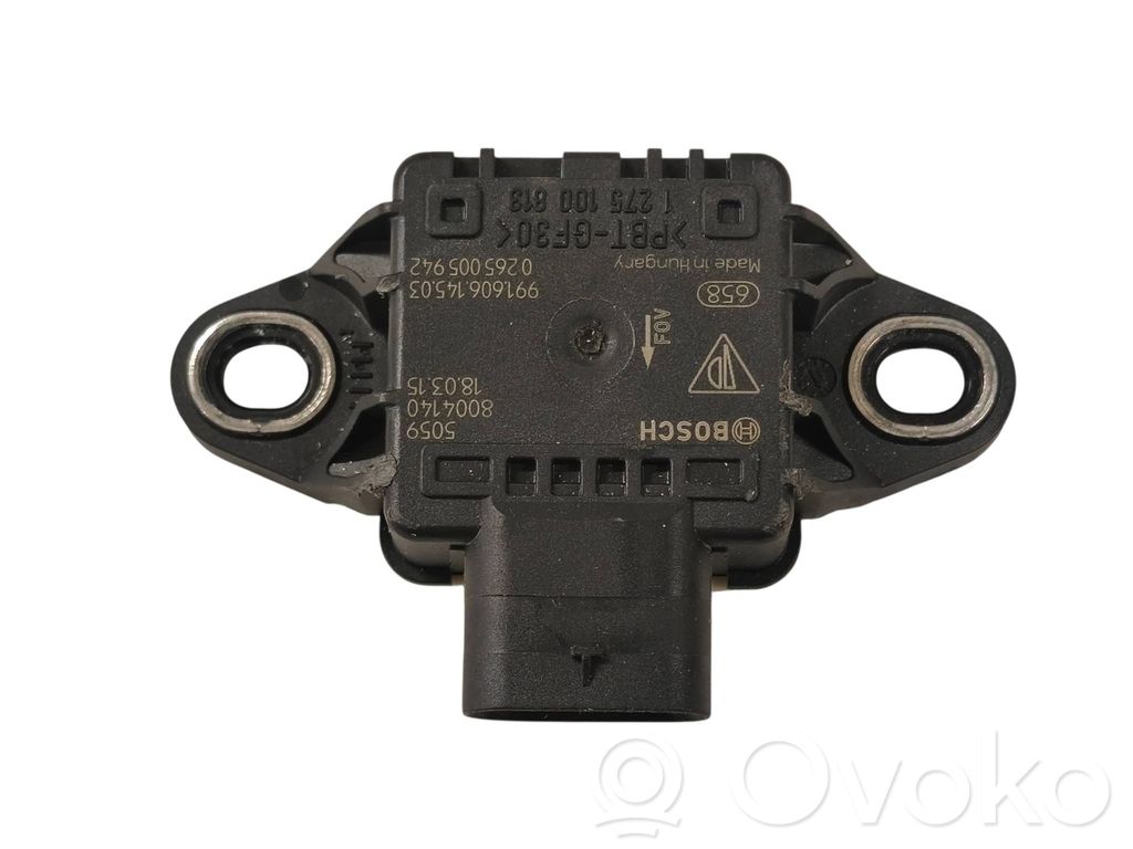 Porsche 911 991 Sensor ESP de aceleración de frecuencia del intermitente 