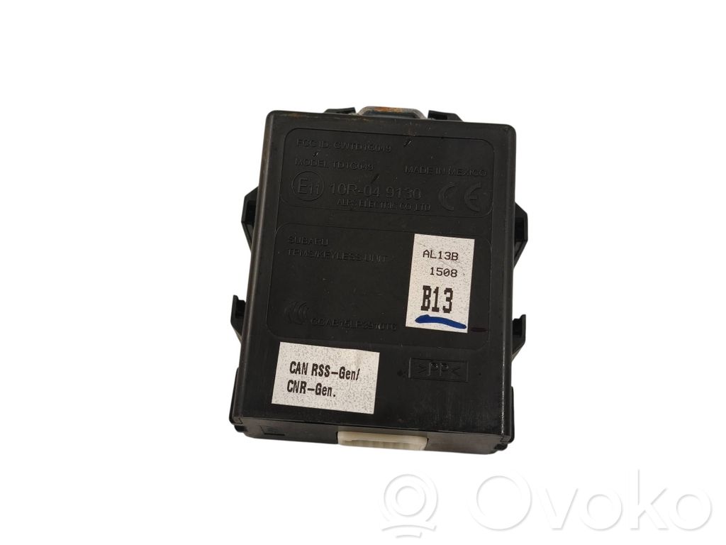 Subaru Outback (BS) Moduł / Sterownik systemu uruchamiania bezkluczykowego 