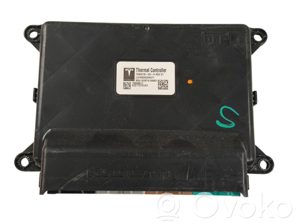 Tesla Model S Air conditioning/heating control unit 