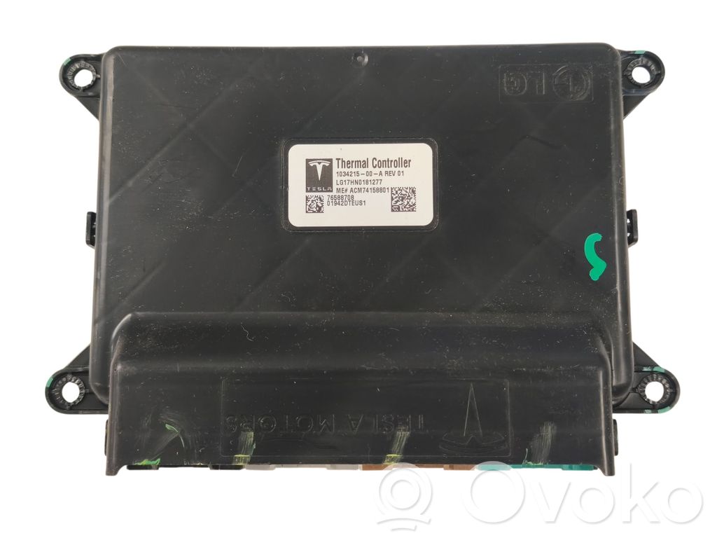 Tesla Model S Air conditioning/heating control unit 